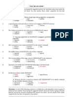 Pagod: Test Begins Here DIRECTIONS: Choose From Among The Suggested Answers The Word That Means Most Nearly The