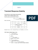 Transient Response Stability: Solutions To Case Studies Challenges Antenna Control: Stability Design Via Gain