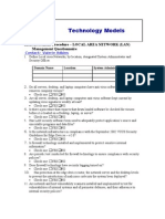 LAN Management Questionnaire