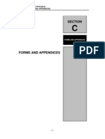 3 - SECTION C Forms & Appendices