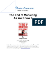 Book Summary The End of Marketing As We Know It