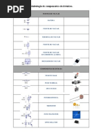 Simbología de Componentes Electrónicos