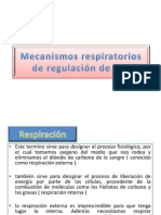 Mecanismos Respiratorios de Regulación de PH