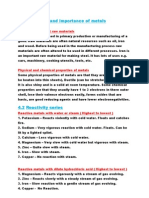 Chemistry - Topic 4