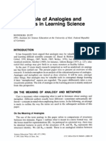 DUIT1991 RoleAnalogiesMetaphorsLearningScience