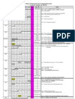 Academic Calendar