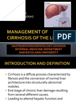 Management of Cirrhosis of The Liver