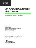 An All-Digital Automatic Gain Control: Application Report: Spra081