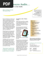 LUMINOUS Layered Process Audit Article - Part 1