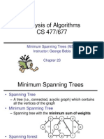 Minimum Spanning Trees