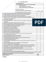 Self Assessment Guide (PRG)