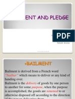 Bailment and Pledge Final