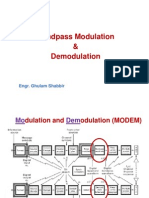 Bandpass Modulation & Demodulation: Engr. Ghulam Shabbir