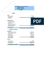 Usa Courtney Downs Leaseco, LLC Balance Sheet Books Accrual Jan 2008