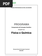 Curso Profissional - Física e Química