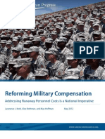 Reforming Military Compensation