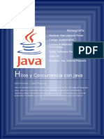 Hilos y Concurrencia Con Java