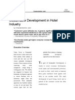 Sustainability Development in Hotel Industry