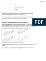 Theorie Des Poutres