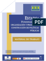 Estado, Funcionamiento y Organización