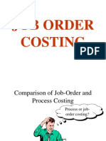 Job Order Costing