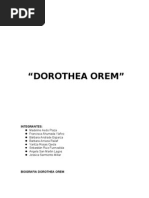 Dorothea Orem Pae I