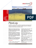 PipeLay Data Sheet