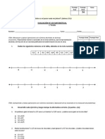 Primera Prueba - Primero Medio