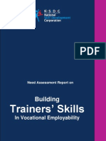 Building Trainers Skills