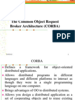 The Common Object Request Broker Architecture (CORBA)