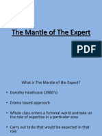 The Mantle of The Expert