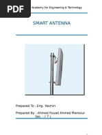 Smart Antenna: Modern Academy For Engineering & Technology