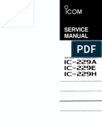  Icom IC229 Service Manual