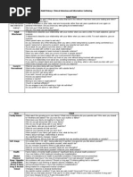 Adult History: Clinical Interview and Information Gathering