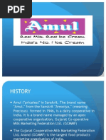 Cost Sheet of Amul