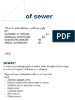 Types of Sewer