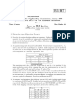 Quantitative Analysis For Business Decisions Set1