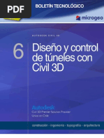 Boletin Nº6 Diseño y Control de Tuneles Con Civil 3d