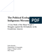 The Political Ecology of Indigenous Movements