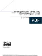 Sun StorageTek 2500 Series Array Firmware Upgrade Guide - 820-6362-13