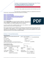 Application Form For Ntu