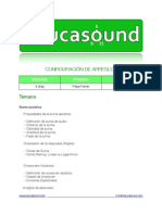 Educasound: Configuración de Arreglos