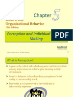 Organizational Behavior: Perception and Individual Decision Making