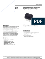 GP2Y0D340K: Distance Measuring Sensor Unit Digital Output (400 MM) Type