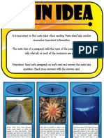 Main Idea Flip Cards - PREVIEW