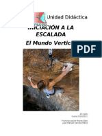 Unidad Didactica Escalada