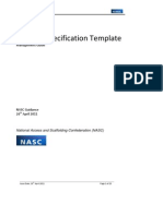 NASC Scaffold Specification