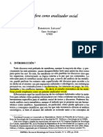 La Metafora Como Analizador Social