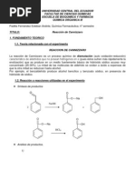 Practica-Reaccion de Cannizzaro