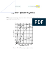 Exercicios Adicionais de Circuitos Magneticos